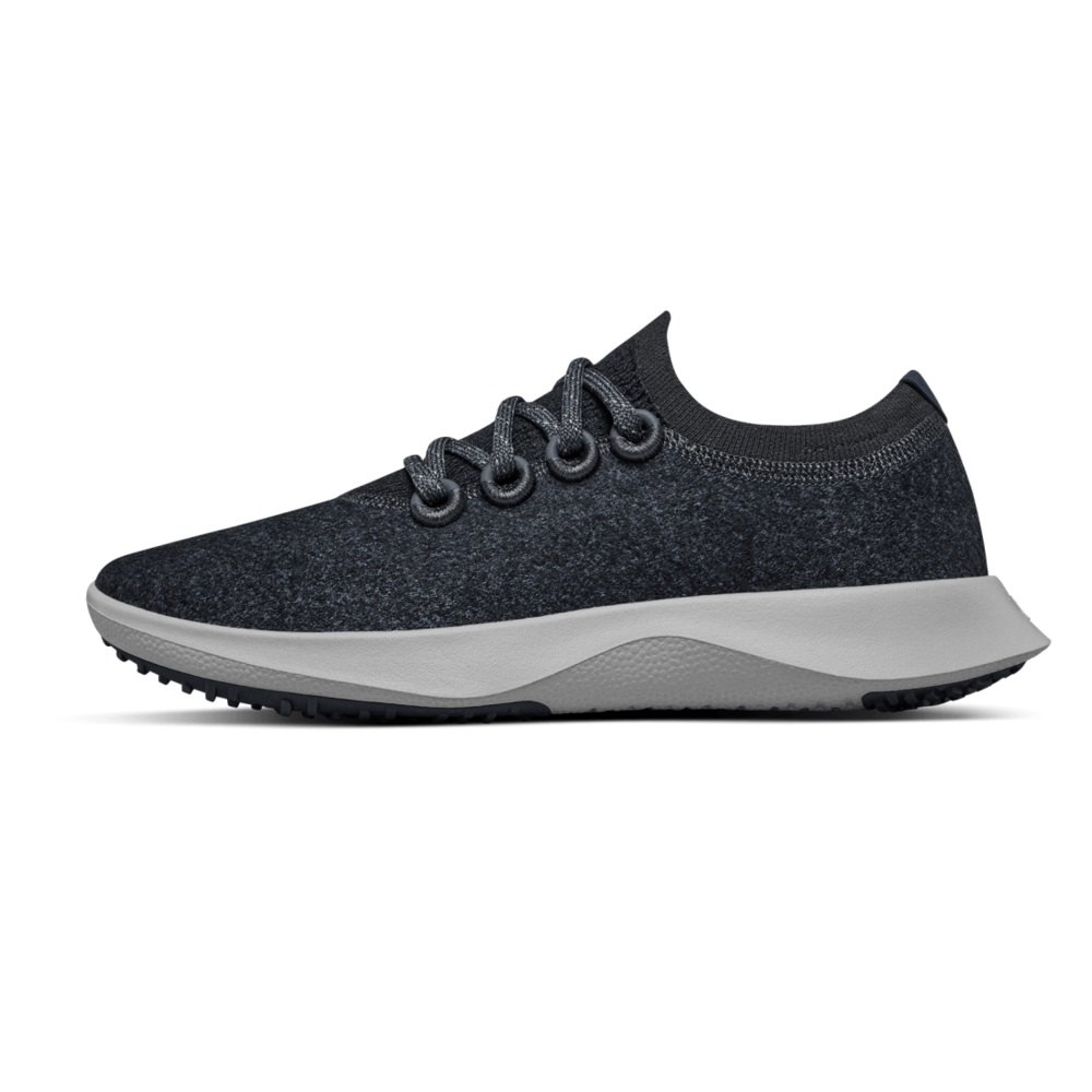 Allbirds Women\'s Running Shoes Dark Grey - Wool Dasher Mizzles - 10268GOTA